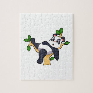 Puzzle Panda sur arbre
