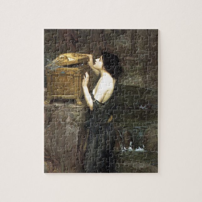 Puzzle PaNDoRA, par John William Waterhouse, 1896 (Vertical)