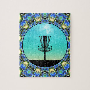 Puzzle Panier Abstrait Disk Golf 5