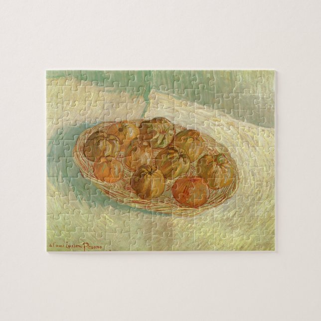 Puzzle Panier de pommes encore vie par Vincent van Gogh (Horizontal)