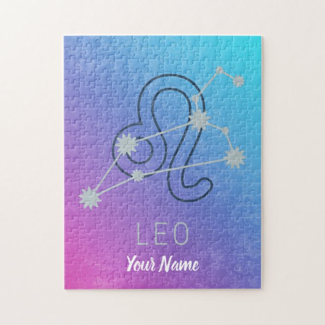 Puzzle Panneau étoile Leo Zodiac Horoscope Constellation (Vertical)