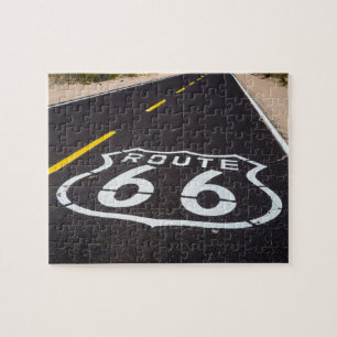 Puzzle Panneau routier Route 66, Arizona