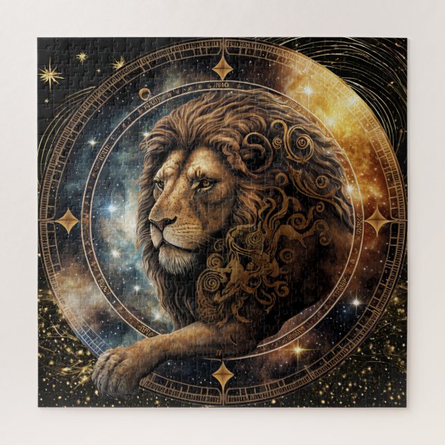 Puzzle Panneau Zodiac Leo Puzzle, 20"x20" 676 pcs. (Vertical)