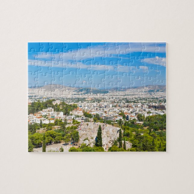 Puzzle Panorama d'Athènes, Grèce (Horizontal)
