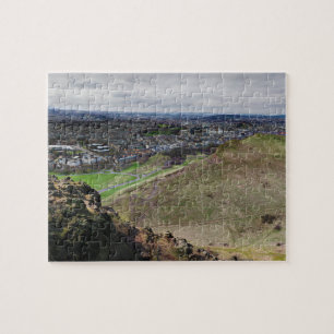 Puzzle Panorama d'Edimbourg Ecosse de Seat d'Arthur