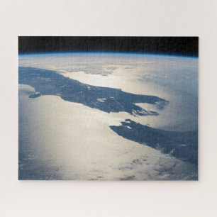Puzzle Panorama depuis l'espace Highlights Cook Strait