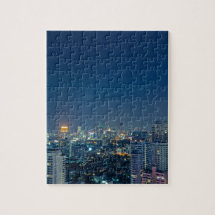 Puzzle Panorama nocturne de Bangkok