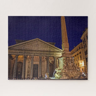 Puzzle Panthéon de nuit - Rome, Italie - 16x20 - 520 pcs