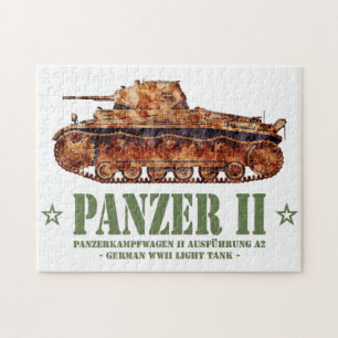 Puzzle Panzer II A2 2ÈME GUERRE MONDIALE allemands de cha