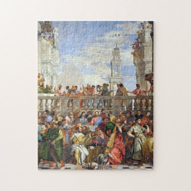 Puzzle Paolo Veronese - Le Mariage À Cana 1563 (Vertical)