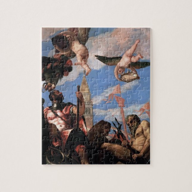 Puzzle Paolo Veronese- Mars et Neptune (Vertical)