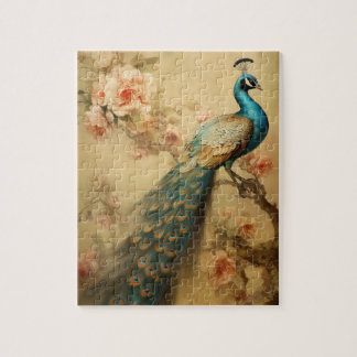 Puzzle Paon