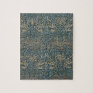 Puzzle Paon et Dragon par William Morris