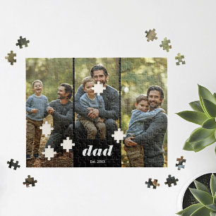 Puzzle Papa a établi la photo moderne 3