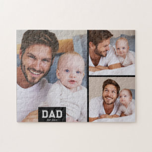 Puzzle Papa a établi une photo moderne 3