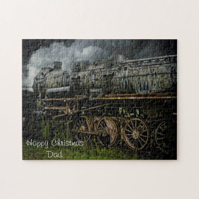 Puzzle Papa de Noël. (Horizontal)