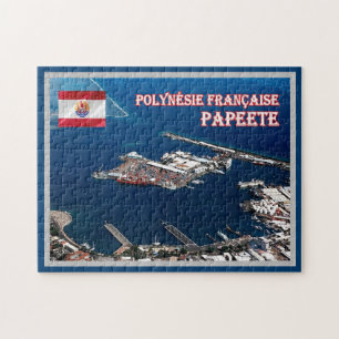 Puzzle Papeete - Port - Polynésie française -