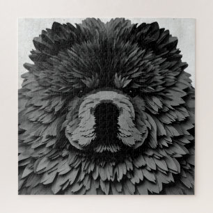 Puzzle PAPIER MIRAGE Chow noir
