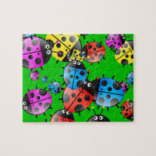 Puzzle Papier peint de coccinelle