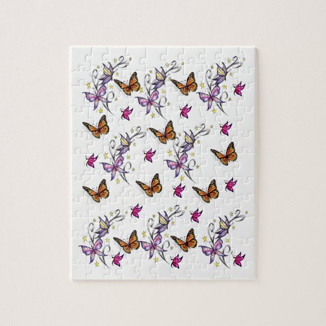Puzzle papillon (Vertical)