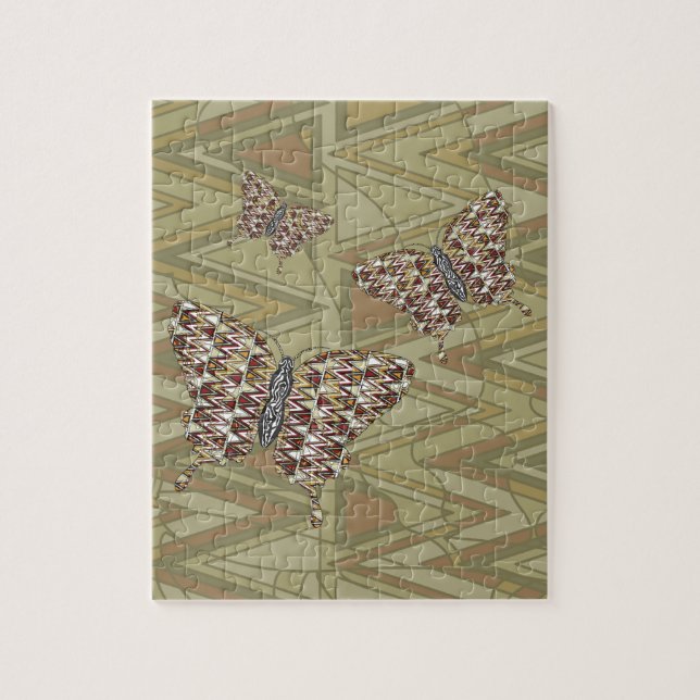Puzzle Papillon Africain (Vertical)