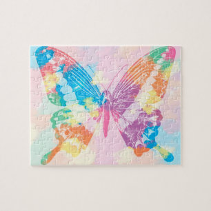 Puzzle Papillon d'aquarelle