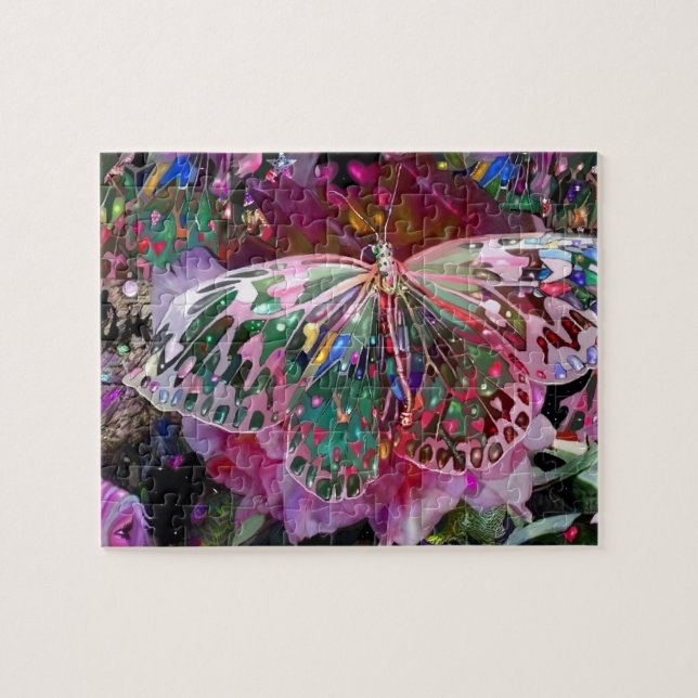 Puzzle Papillon de l'aube montante (Horizontal)