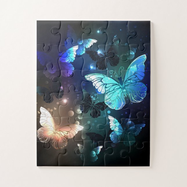 Puzzle Papillon de nuit (Vertical)