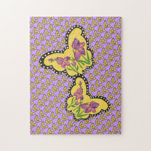 Puzzle Papillon Iris (Vertical)
