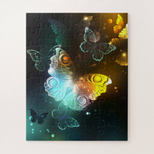 Puzzle Papillon lumineux et papillons de nuit