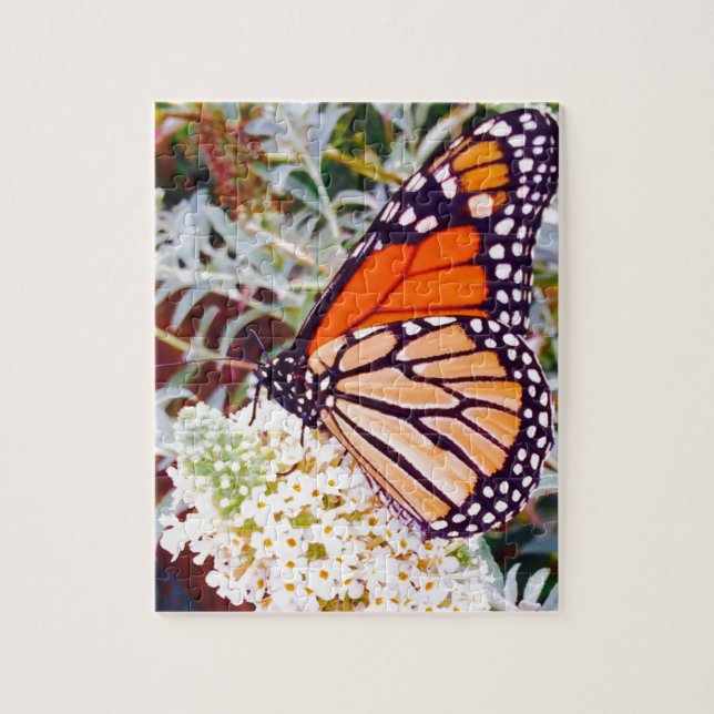 Puzzle Papillon monarque (Vertical)