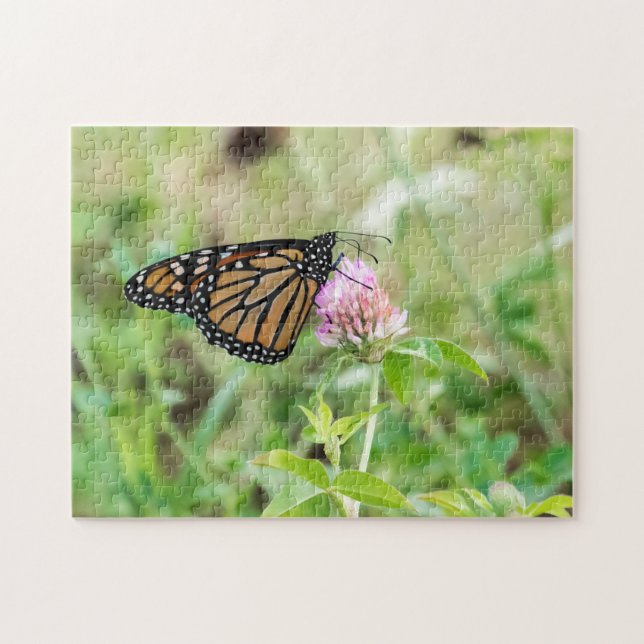 Puzzle Papillon monarque (Horizontal)