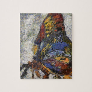 Puzzle Papillon Monet de Frida Kahlo inspiré
