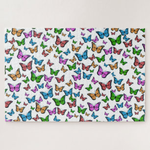 Puzzle Papillon papillon vintage Ancien art d'illustratio