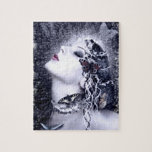 Puzzle Papillon tombé (Vertical)