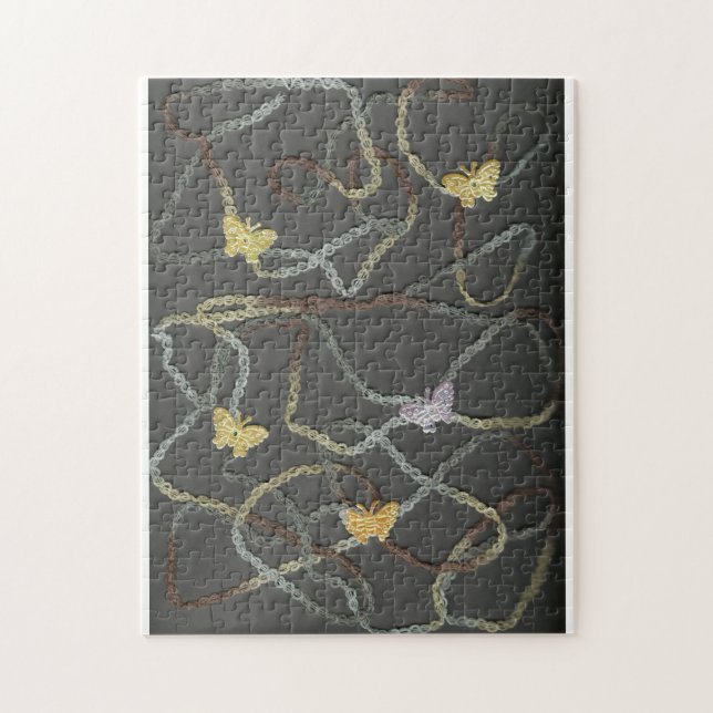 Puzzle Papillons flottants (Vertical)
