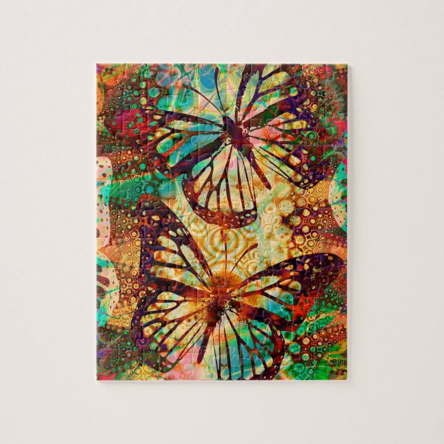 Puzzle Papillons Monarque Tee (Vertical)