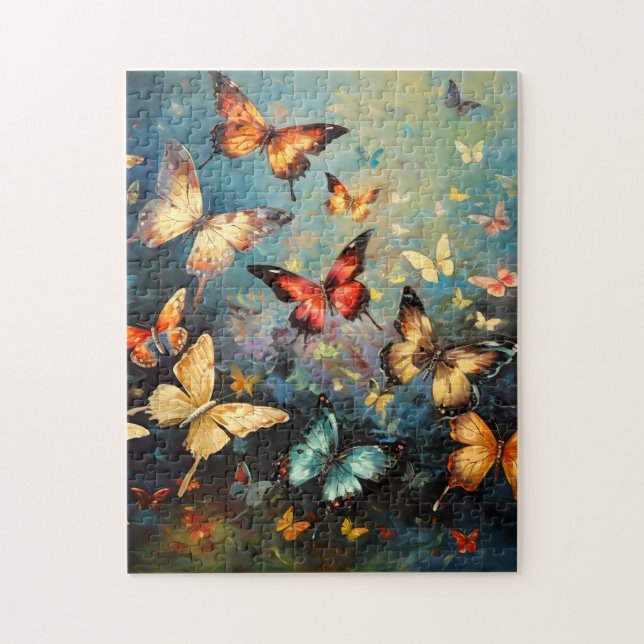 Puzzle Papillons volants (Vertical)