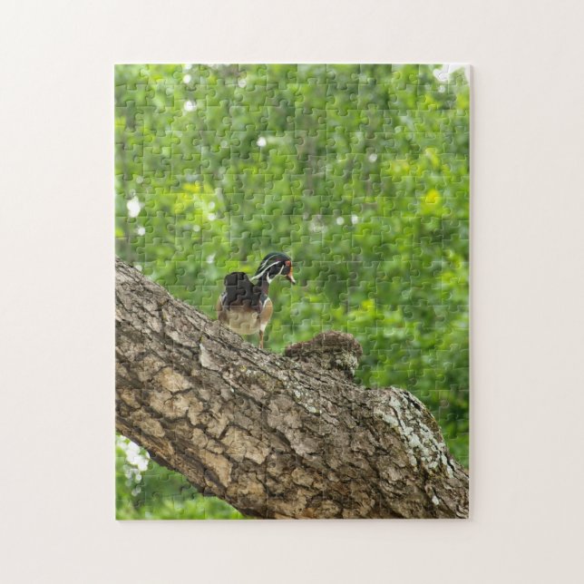 Puzzle Pappa Woodduck (Vertical)