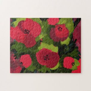 Puzzle Papps peints Art floral