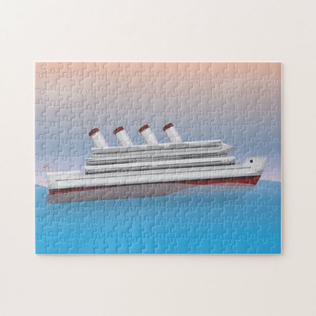 Puzzle Paquebot de croisière (Horizontal)