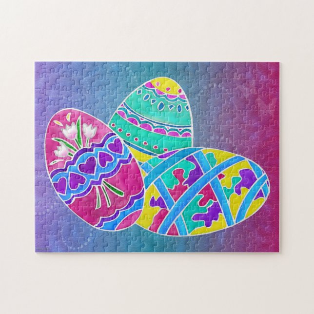 Puzzle Pâques d'Europe Pâques FEMMES D'Art populaire PUZZ (Horizontal)