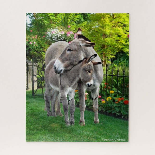 Puzzle "Pâques et bébé Eno" (Vertical)