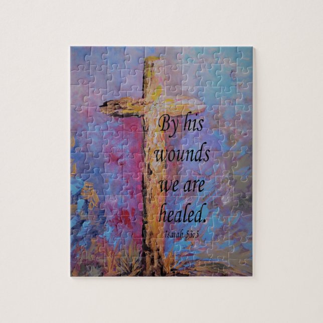 Puzzle Par ses blessures nous sommes guéris (Vertical)