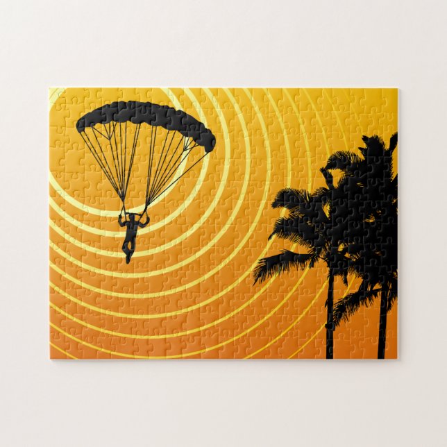 Puzzle parachutisme (Horizontal)