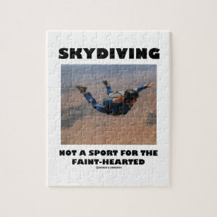 Puzzle Parachutisme pas un sport pour le timide