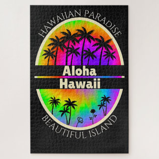 Puzzle Paradis Hawaïen Palmiers Aloha Convient à tous