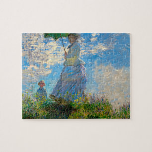 Puzzle Parasol Monet Femme Impressionnisme