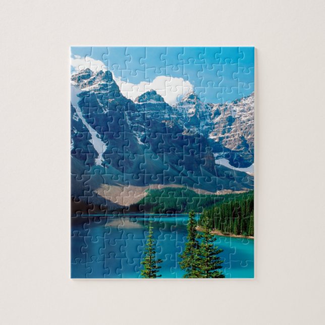Puzzle Parc Canada de moraine de lac (Vertical)