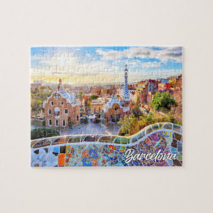 Puzzle Parc Güell, Barcelone, Espagne